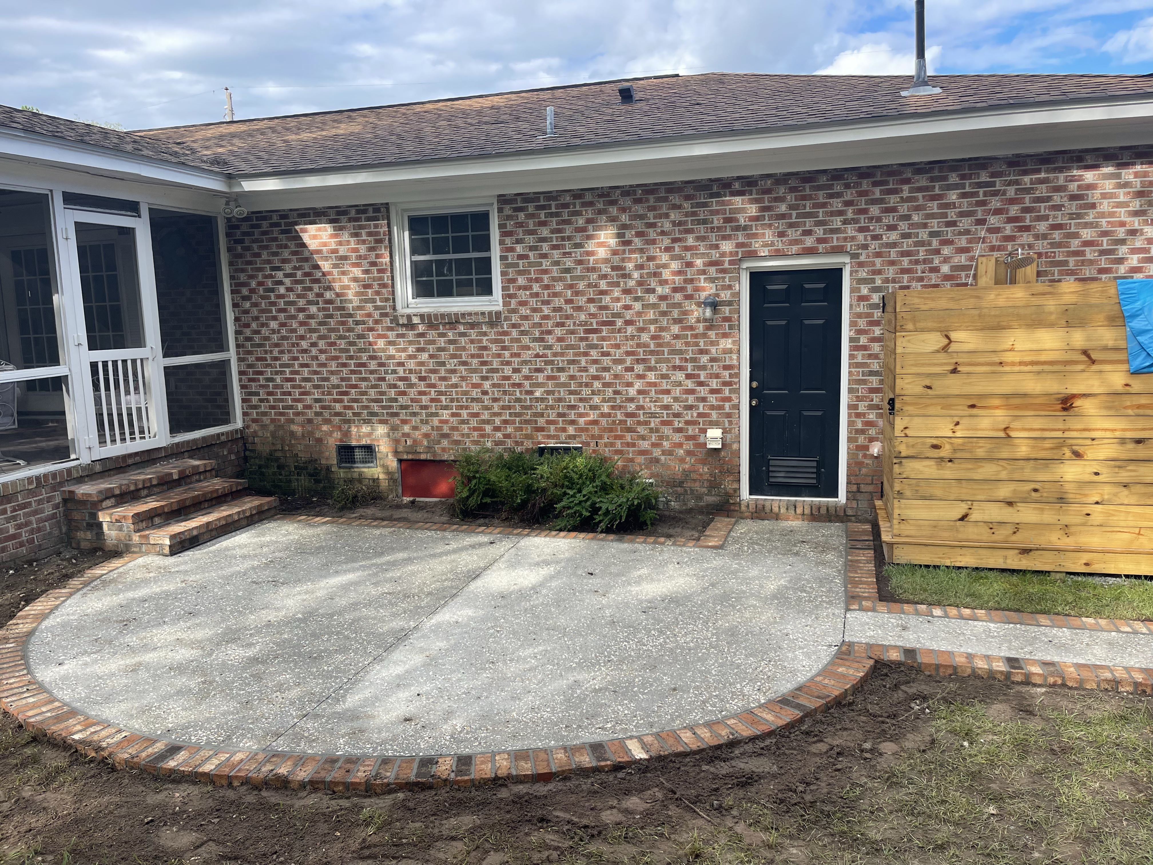 Tabby & Brick Patio